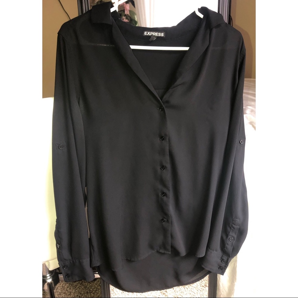 Express Button Down Long Sleeve